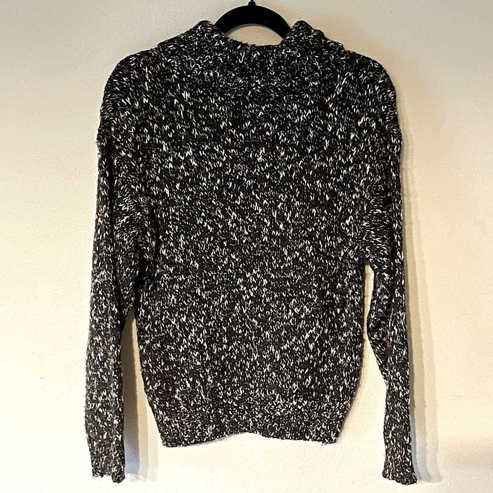 Vintage 1990’s Lindsey Blake Soft, Wool-Blend, High-Neck Sweater. Size Medium.